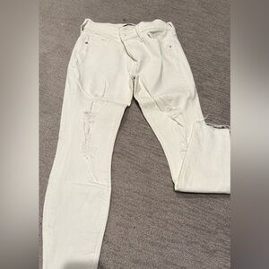 Express Women's Skinny Jeans - Cream